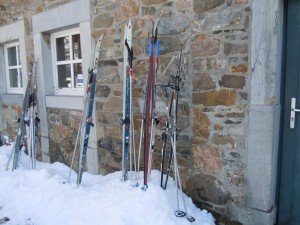 Skier auf Ternell. Die Wintersportler kamen in diesem Jahr auf ihre Kosten.