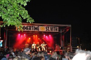 "Summertime" in St. Vith im Jahre 2012.