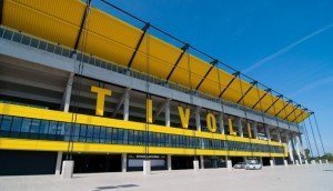 Der für etwa 50 Millionen Euro gebaute neue Tivoli wurde erst 2009 eröffnet. Foto: alemannia-aachen.de