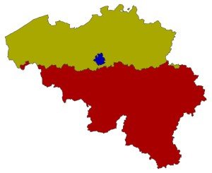 Das Belgien der drei Regionen, wie wir es heute kennen. Foto: Wikipedia
