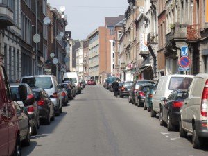 Die Rue de Dison in Verviers ist eine der ärmsten Straßen der Wallonie. Foto: OD