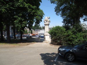 Das restaurierte Denkmal auf dem Eupener Werthplatz. Foto: OD