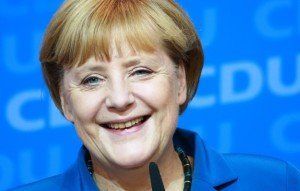 Wahlsiegerin Angela Merkel. Foto: dpa
