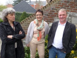 Marlene Bongartz-Kaut, Elvira Hostert-Heyen und Erwin Schöpges. Foto: OD