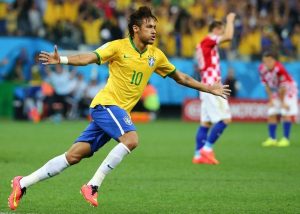 Brasiliens Superstar Neymar (hier im Spiel gegen Kroatien).Foto: epa