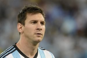 Argentiniens Star Lionel Messi bei der WM (mit alter Frisur). Foto: Shutterstock