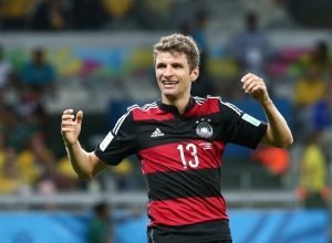 Der Deutsche Thomas Müller belegte bei der Wahl zum besten Spieler der WM den zweiten Platz. Foto: Shutterstock