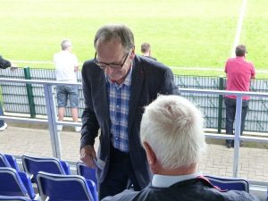 Unter den Zuschauern im Stadion von Zaventem befanden sich auch ehemalige AS-Spieler wie Günter Brüll (im Bild) und Elmar Keutgen. Foto: OD