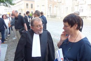 Charles Heindrichs, der neue Präsident des Gerichts Erster Instanz in Eupen, war ebenfalls anwesend. Foto: OD