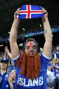Die isländischen Fans haben allen Grund, zufrieden zu sein. Foto: Shutterstock