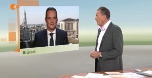 Oliver Paasch am 26. Oktober 2016 bei einem Live-Interview im Mittagsmagazin des ZDF. Foto: Screenshot ZDF