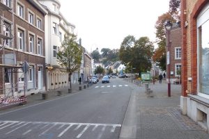 Die Haasstraße in Eupen. Foto: OD