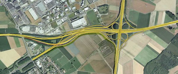 Autobahnkreuz Aachen: Die letzte Bauphase beginnt mit Sperrungen