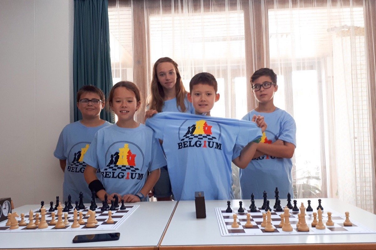 Gold und Silber für Belgien bei der Schach-EU-Jugend-Meisterschaft in Österreich