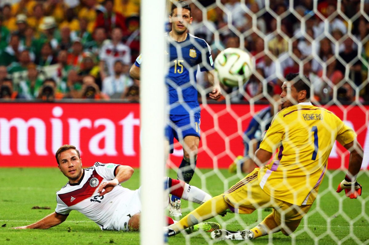 Siegtreffer von Mario Götze im WM-Finale 2014 wurde in ...