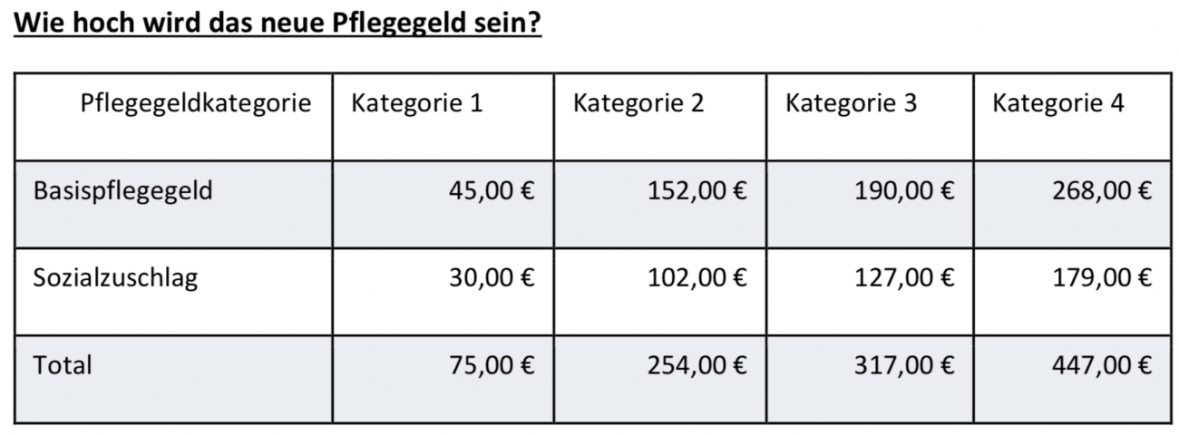 Pflegegeld Für Senioren Geht Am 1. Januar 2023 An Den Start - Alles ...