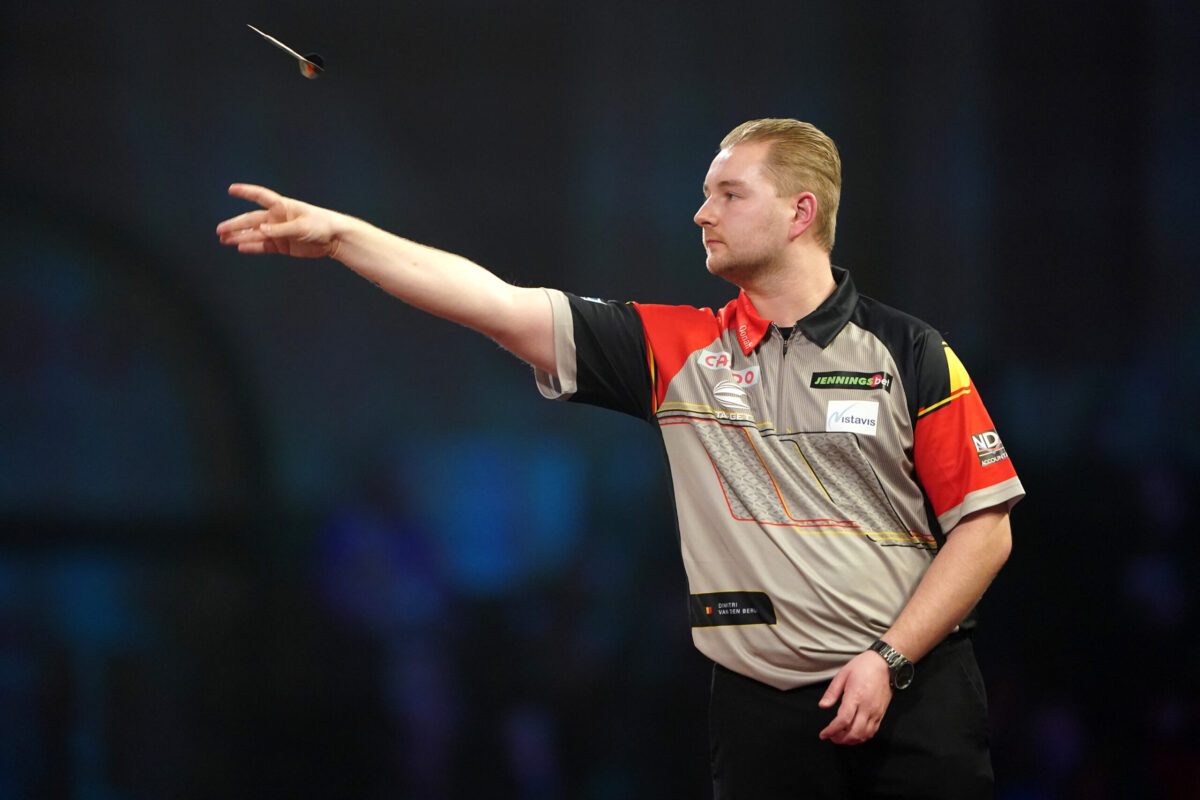 Belgier Van den Bergh hat im Halbfinale der DartsWM nicht den Hauch