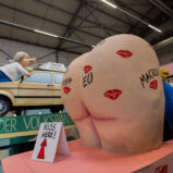 Köln zeigt an Karneval Trump mit nacktem Gesäß